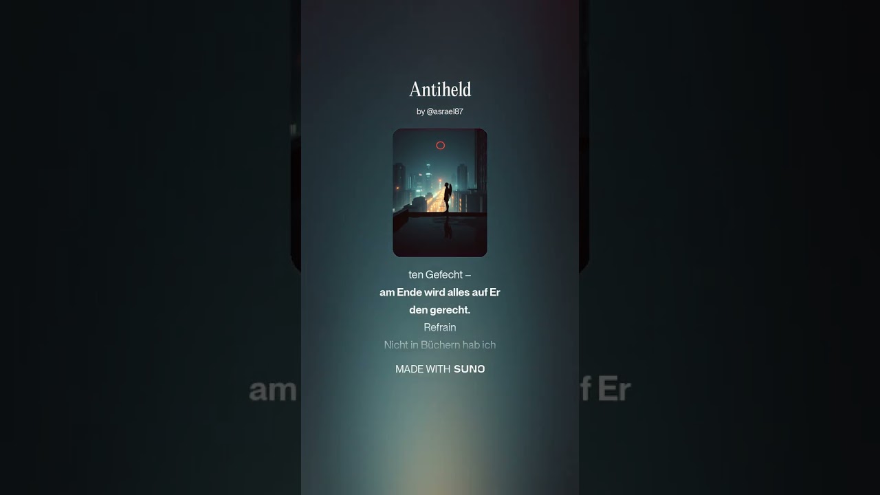 Antiheld #ai #musik #copyrightfreemusic #nocopyright #songlyrics