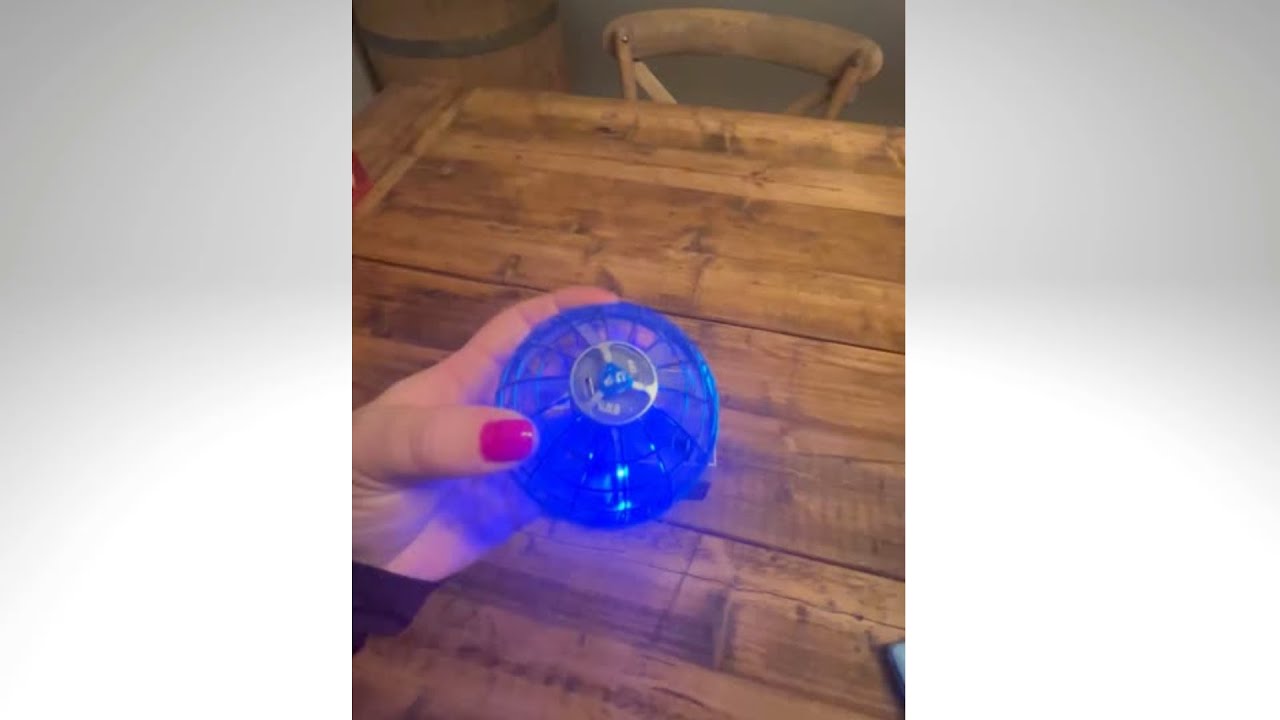 Vantexi Flying Orb Ball Toy,2026 Upgraded Parachute LED,Magic Hand Controlled Mini Gravity Ball