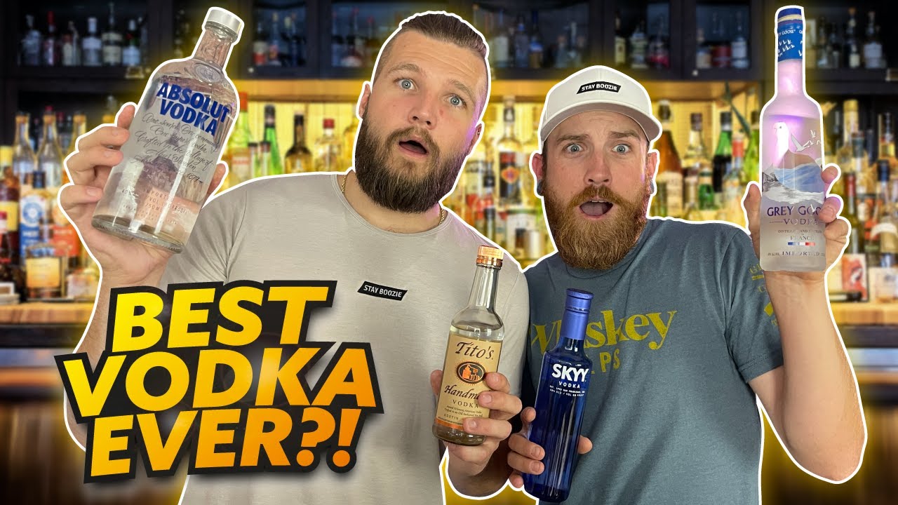 RANKING THE BEST VODKAS!