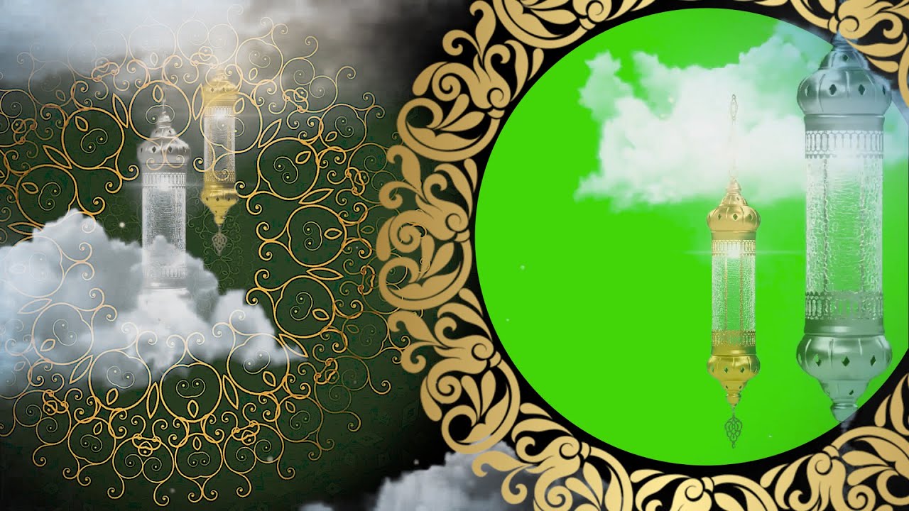 [Free] Ramadan green screen2022 | Islamic green screen | royalty-free Islamic green screen |