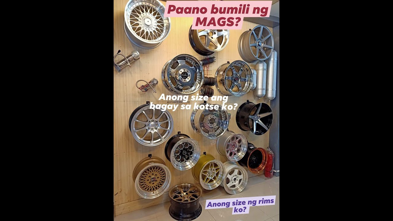 Mga dapat alamin kapag bumili at nagpalit ng mag wheels.Paano bumili ng mags?Ano ang pcd,holes at et
