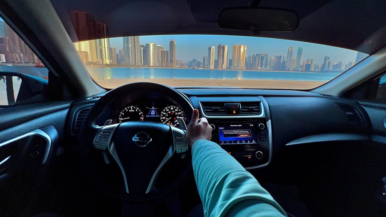 DRIVE WITH ME || Nissan Altima 2018 (2.5) || POV test drive in Dubai