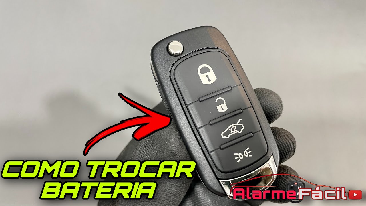 ✅ Como Trocar Bateria Chave Fiat Pulse