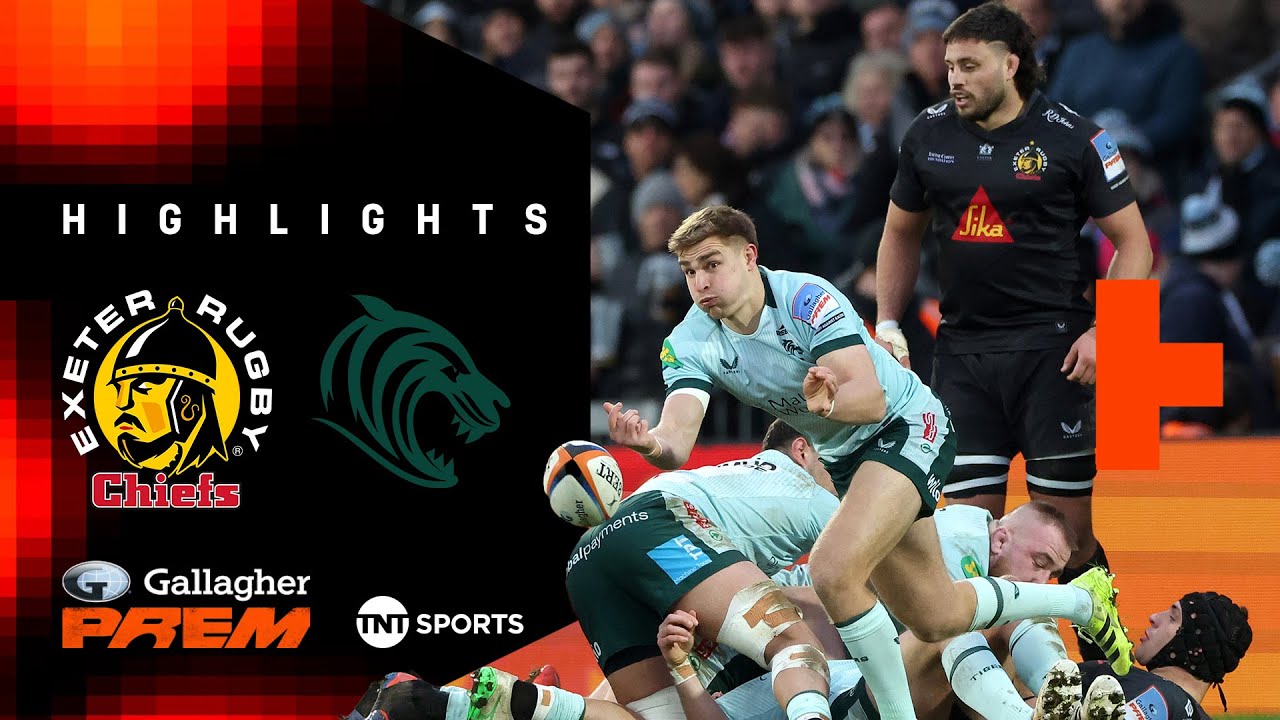 GRITTY WIN! 💪 | Exeter Chiefs vs Leicester Tigers | Gallagher PREM Rugby Highlights