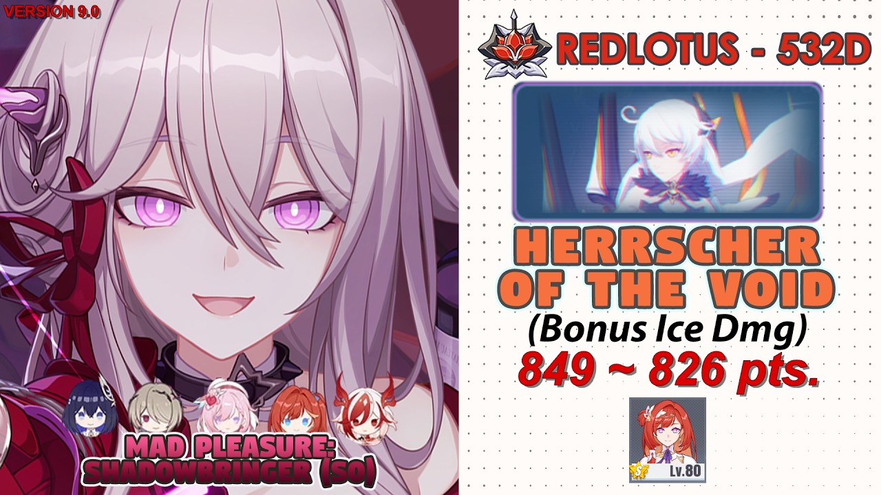 HI-3rd:Ex-Abyss | Red Lotus (532D) V9.0 | Herrscher of the Void (Frost) | MPS(SS0) w/ friends