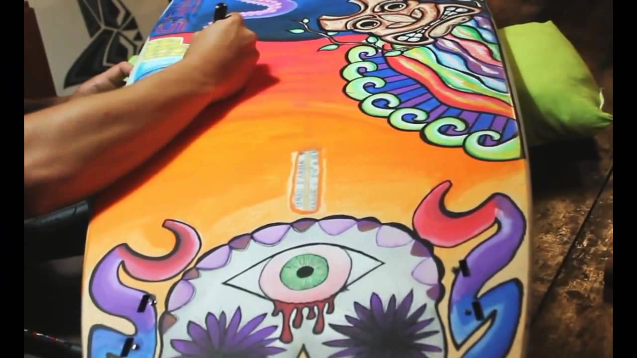 POSCA - surfboard - por Karuã Morelli e Thiago Espindola