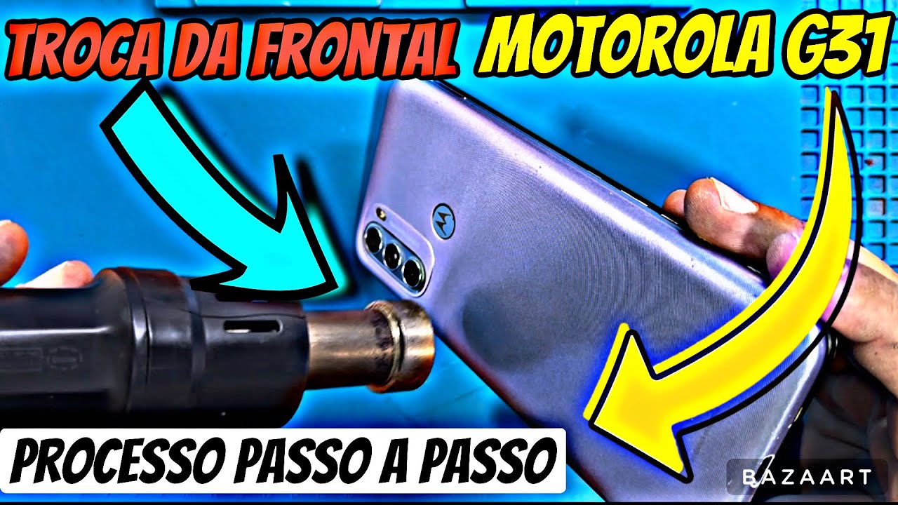 Como trocar touch completo do Motorola G31 Passo a passo | troca do Touch Completo Motorola G31