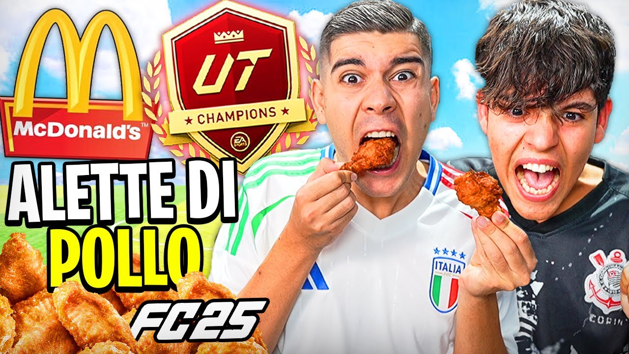 🍗 MANGIO ALETTA DI POLLO per OGNI GOL SUBITO da CHRISTIAN in WEEKEND LEAGUE su FC 25!!