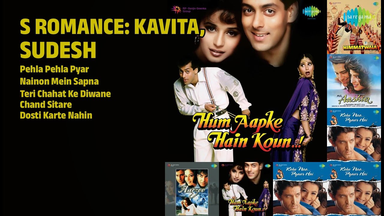 90s Romantic Jukebox | Sudesh Bhosle Songs | Pehla Pehla Pyar | Nainon Mein Sapna