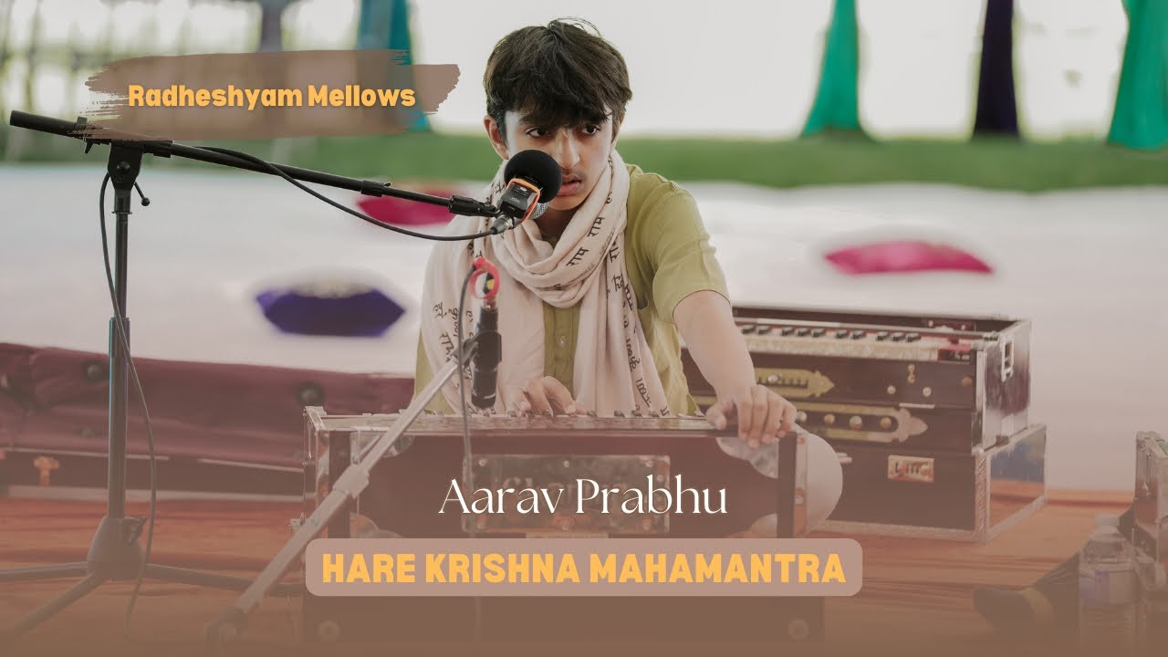 Bhakta Aarav | Youthful Devotion in Hare Krishna Mahamantra Kirtan | Radheshyam Mellows 2024 Toronto
