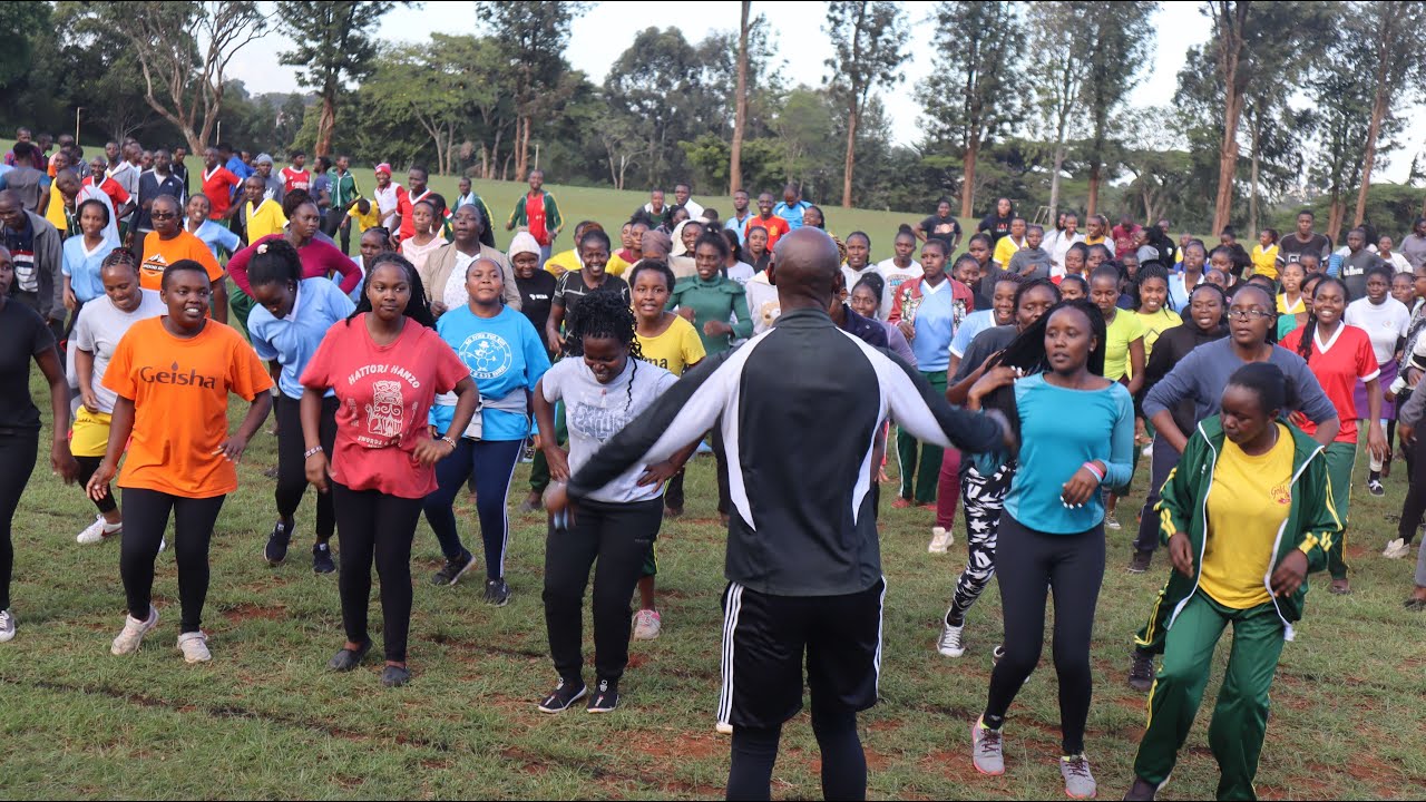 Thogoto TTC Interblock Athletics Warm-up