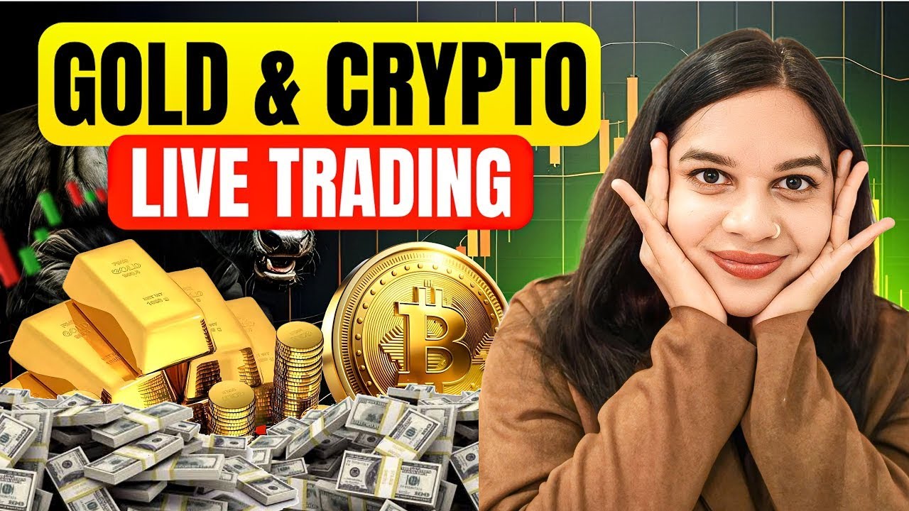 LIVE Market Analysis for Crypto & Gold || 29 JAN || @nehajareda