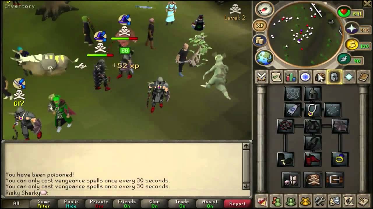 Runescape Live DH PK Commentary! | Risky Sharky
