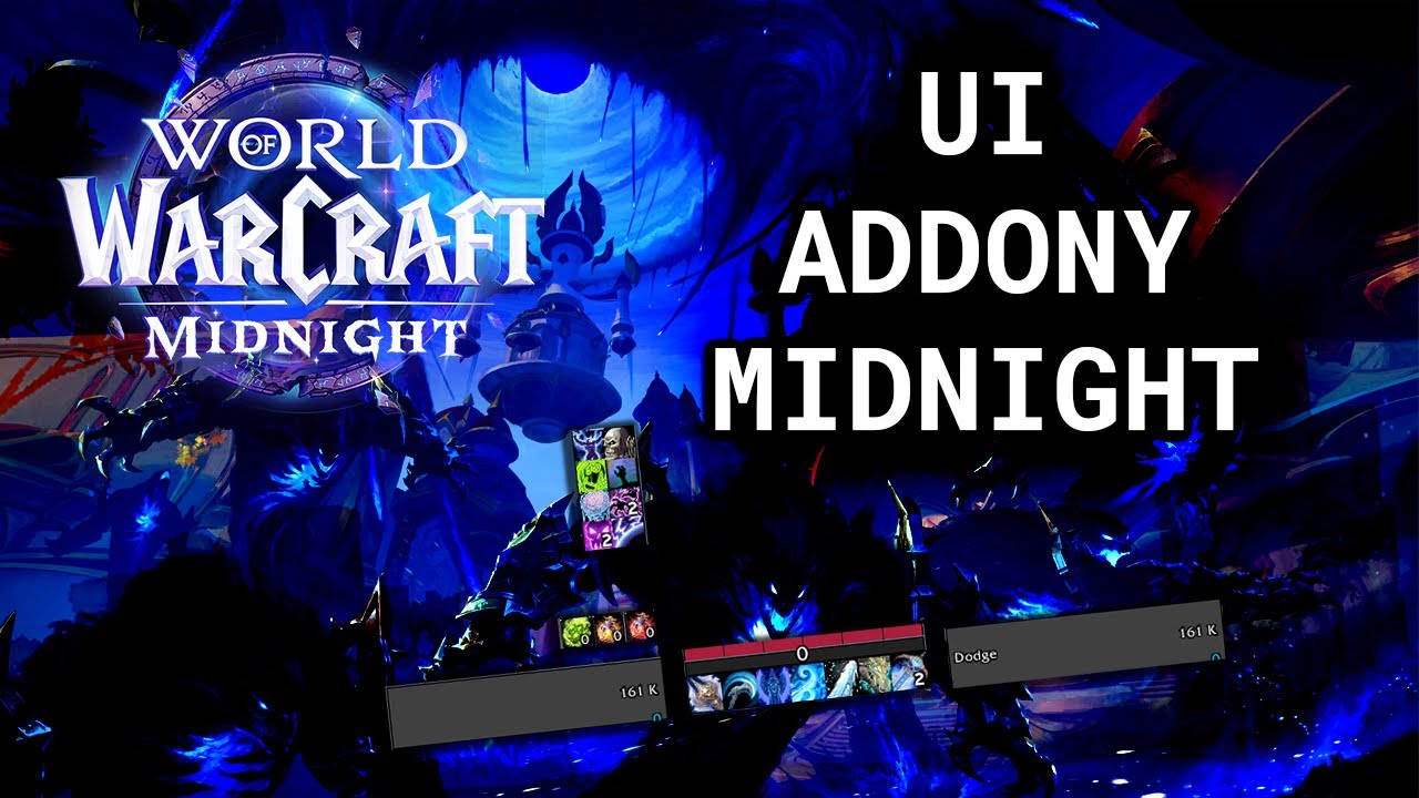 Addony na Pre-Patch i Midnight – Móje Finalne UI  na Push M+ || World of Warcraft