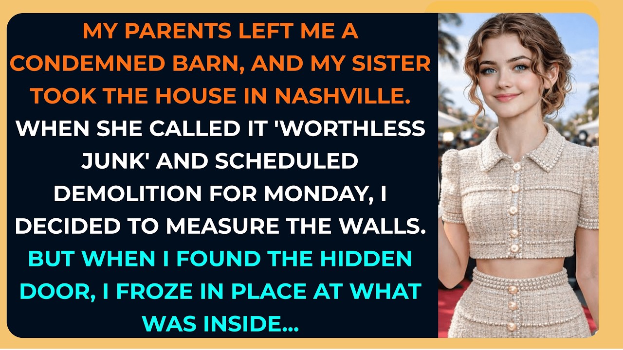 My Parents Left Me A Condemned Barn, But When I Measured The Walls Inside...