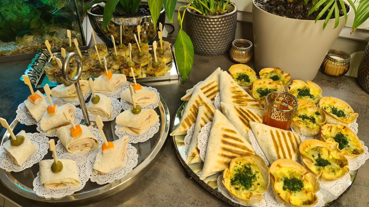 #بورق الطورطية خرجت ثلات مملحات رائعة لذيذة😋 سهلة التحضير وبمقادير جد جد بسيطة🌙#salés #