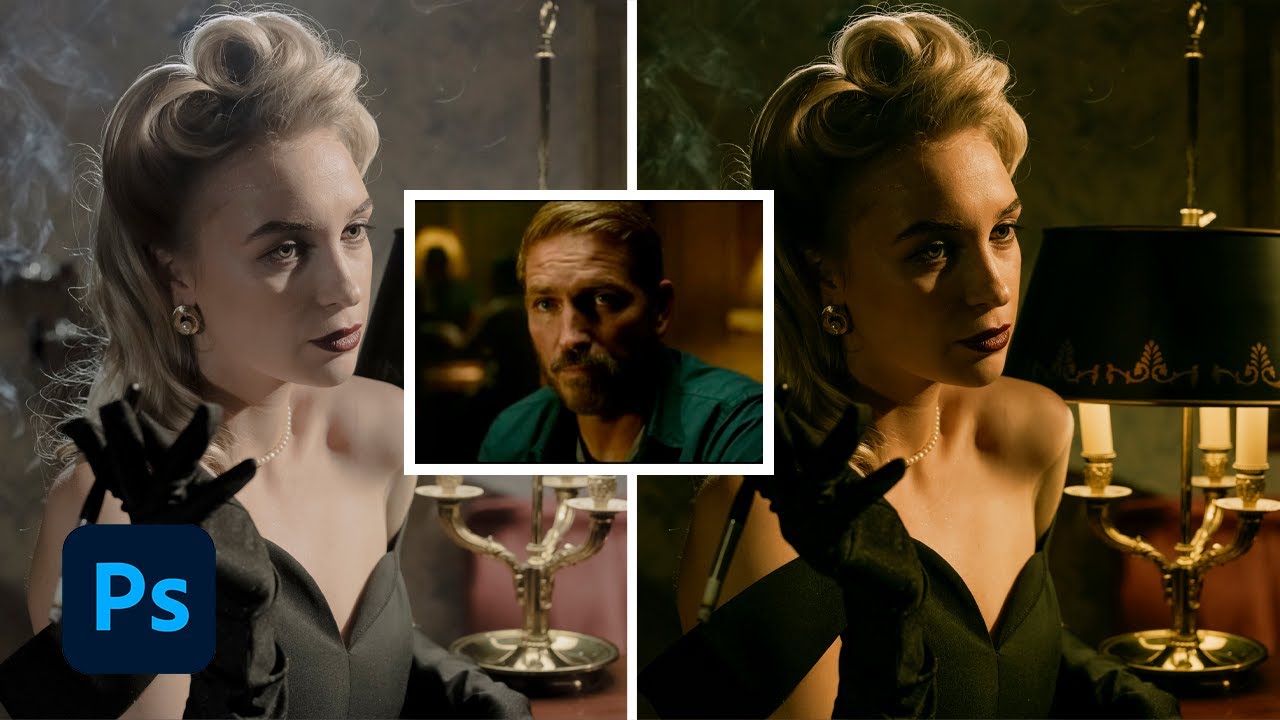 COLOR GRADING Colorimetría cinematográfica en PHOTOSHOP | Alain Perdomo