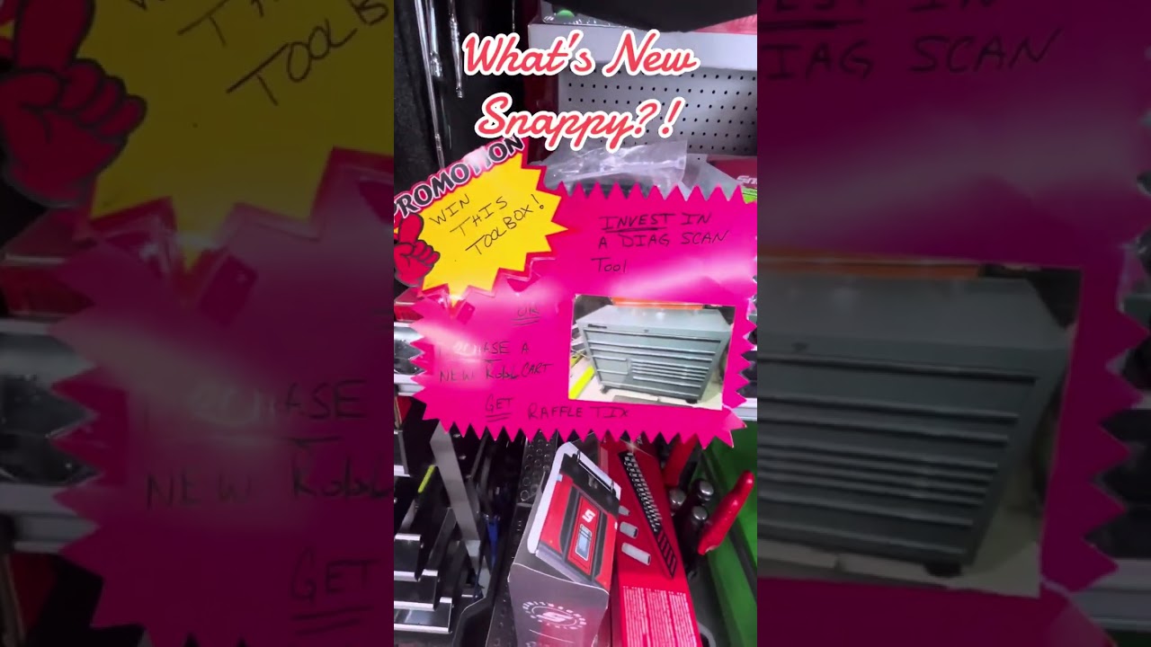 What’s New Snappy? #snapon #snapontools #handtools #tools 