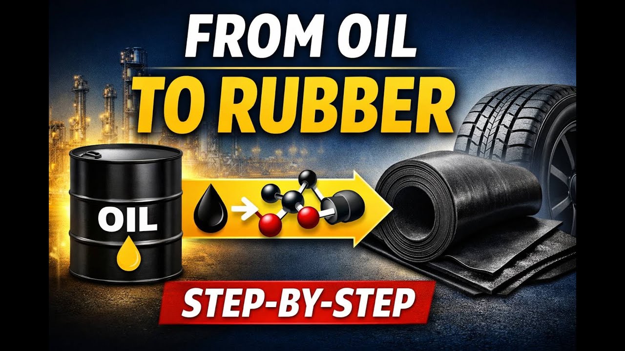 The Complete Synthetic Rubber Production Process Revealed