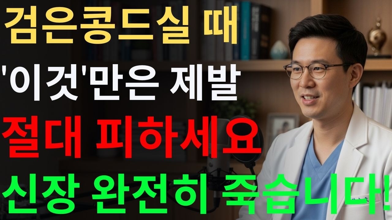 검은콩, ‘이것’과 같이 먹으면 콩팥 녹이는 독이 됩니다! 절대 먹으면 안 되는 최악의 궁합 TOP 3 | 신장에좋은음식 | 신장건강 |노년의 건강