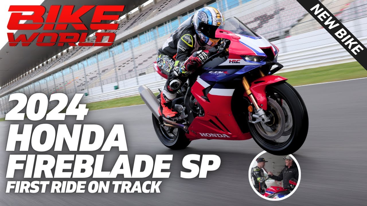 Honda CBR1000RR-R Fireblade SP 2024 года | Первая поездка и общение с Джоном Макгиннессом
