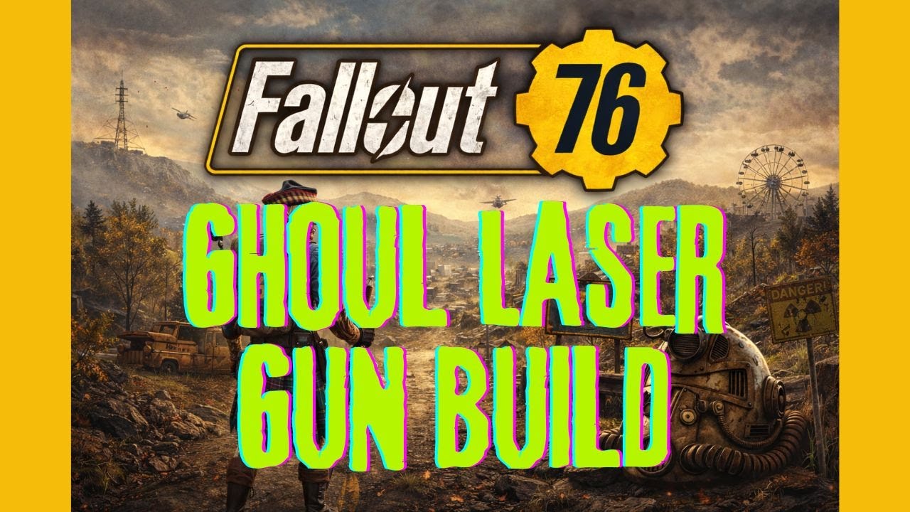 Fallout 76: Flexible Ghoul Laser Gun Build (Ultracite Laser/Plasma Caster)