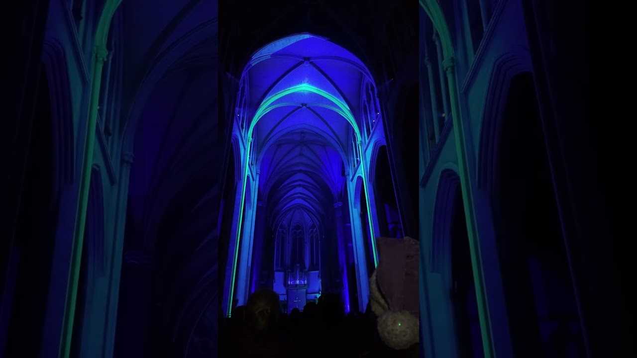 Aura Lightshow Experience | Grace Cathedral San Francisco