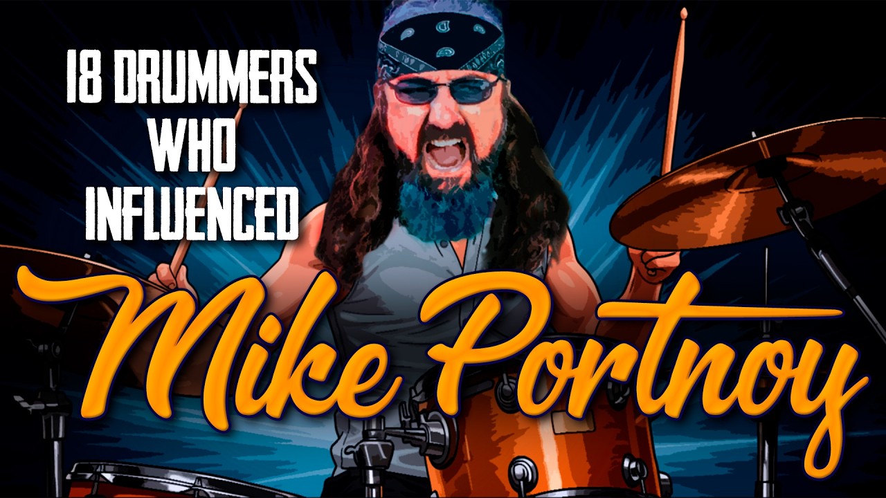 You Know PORTNOY, But Do You Know His 18 Drumming Heroes? | #rockdrums #mikeportnoy