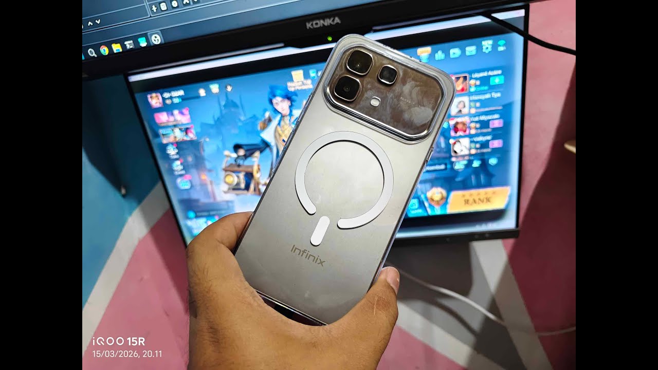 Ayok Mabar Mobile Legends + Infinix Note 60 Gaming Test | Admin EGY