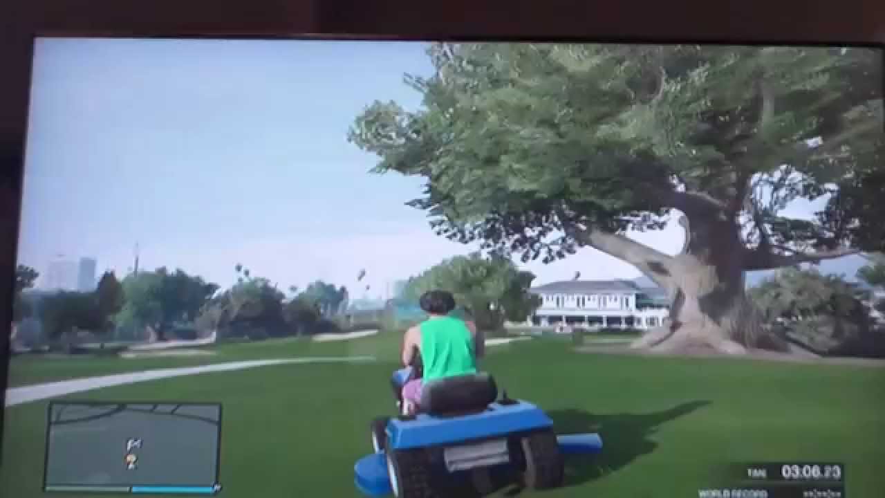 GTA 5: Mowing Da Grass World Record