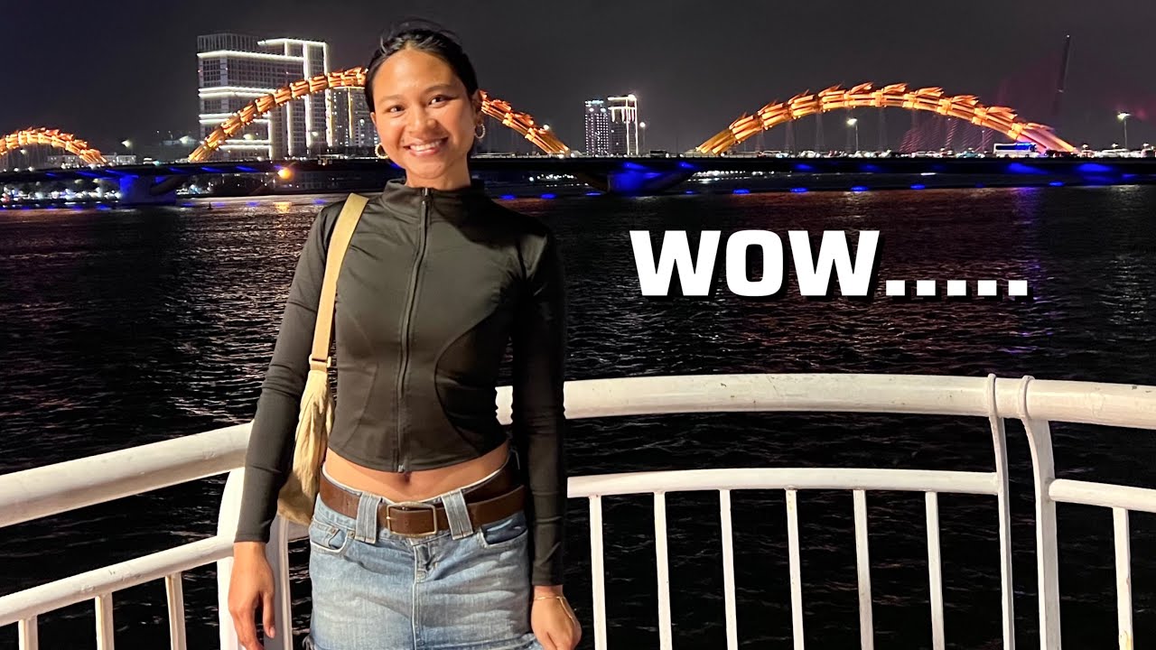 Exploring Da Nang City at night, when the city comes alive.