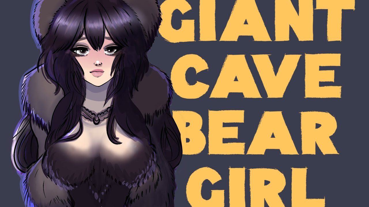 ASMR | Prehistoric Girls Ep.2 Nap Time with a Sleepy Cave Bear Girl F4M Gentle Giantess Roleplay