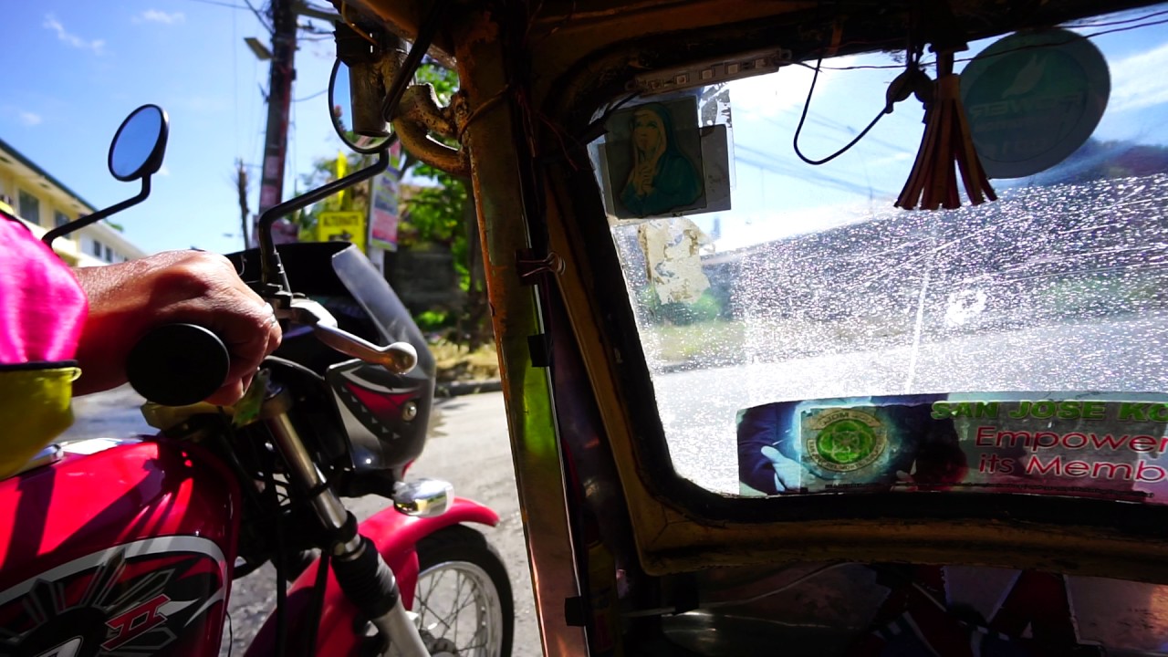 Philippines, tricycle from Dela Costa Homes to SM City San Jose Del Monte