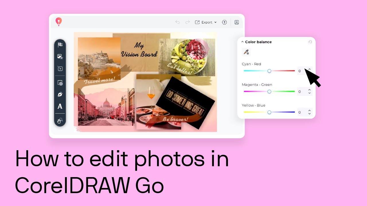 How to edit photos in CorelDRAW Go | Step-by-step tutorial
