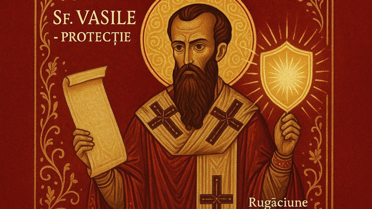 Rugăciunea Către Sfântul Vasile cel Mare – 54 de minute de Protecție Divină și Binecuvântare