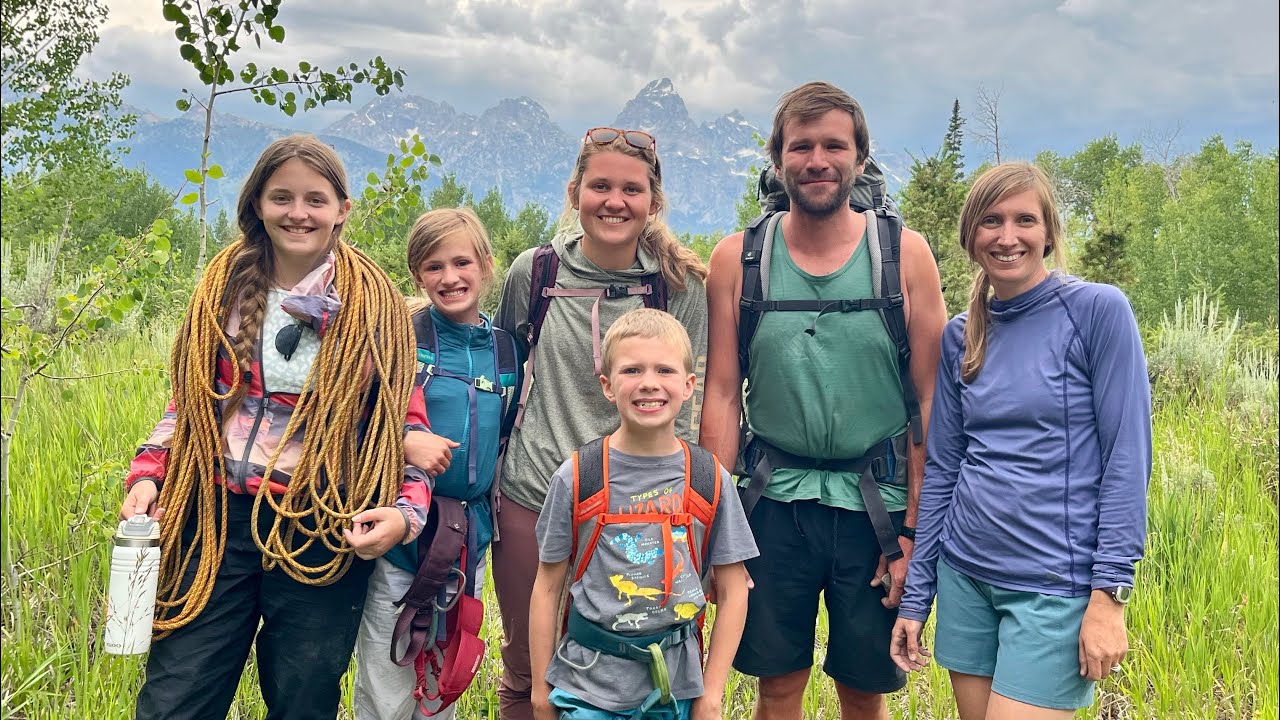 Grand Teton NP - Blacktail Butte Climbing