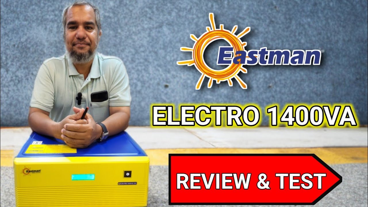 Eastman Electro 1400 Inverter ! 10 Years Warranty ! Review & Testing 