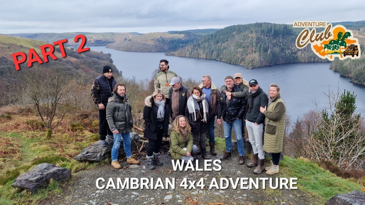 Land Rover Adventure Club: Wales 8K - Cambrian Adventure 2024 (Part2). New departure 21-24/03/2026.
