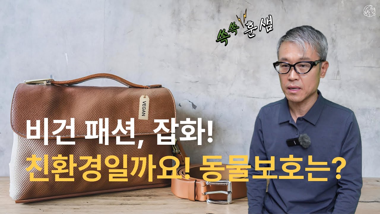 비건 패션, 잡화! 친환경일까요! 동물보호는? Vegan fashion! Are they really eco-friendly? What about animal protection?
