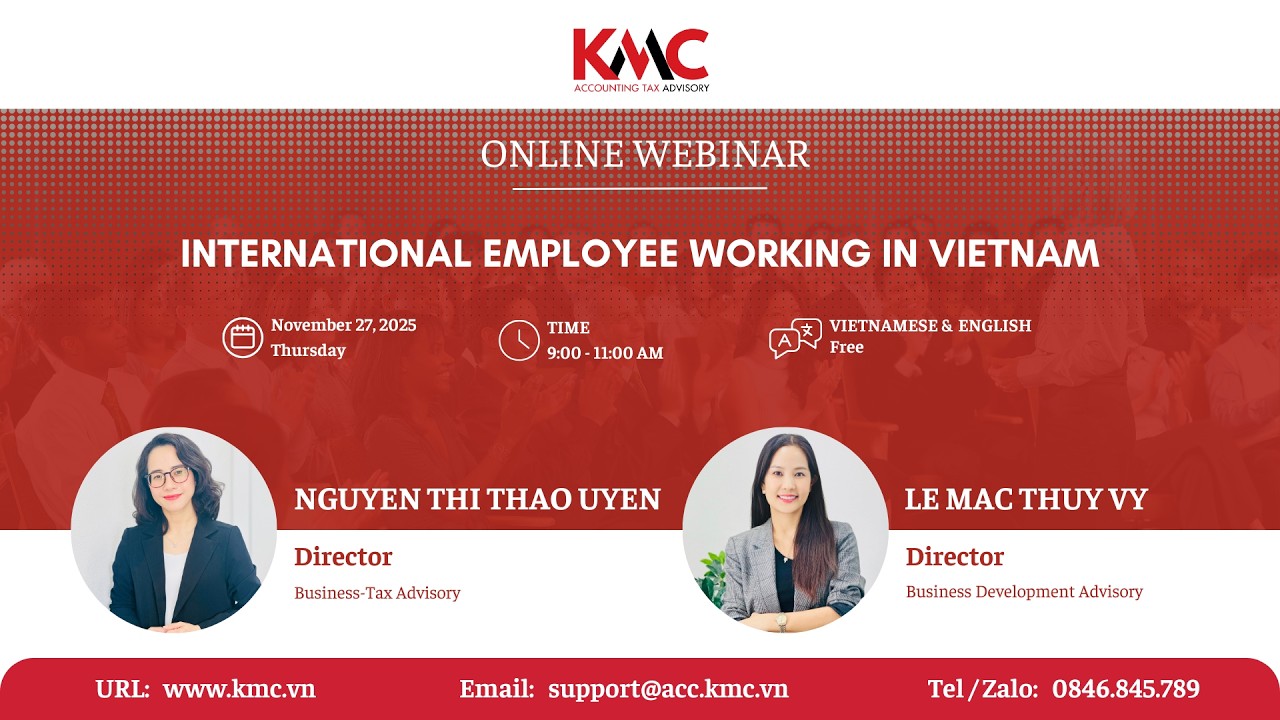 KMC | Hội thảo “NLĐ nước ngoài làm việc ở Việt Nam-International Employees Working in Vietnam” | P2