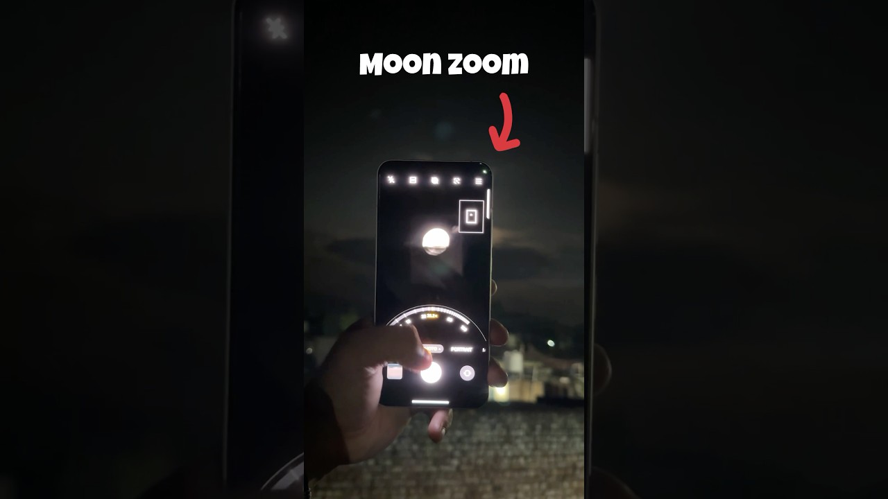 Oppo reno 14 pro moon zoom  test 🔥