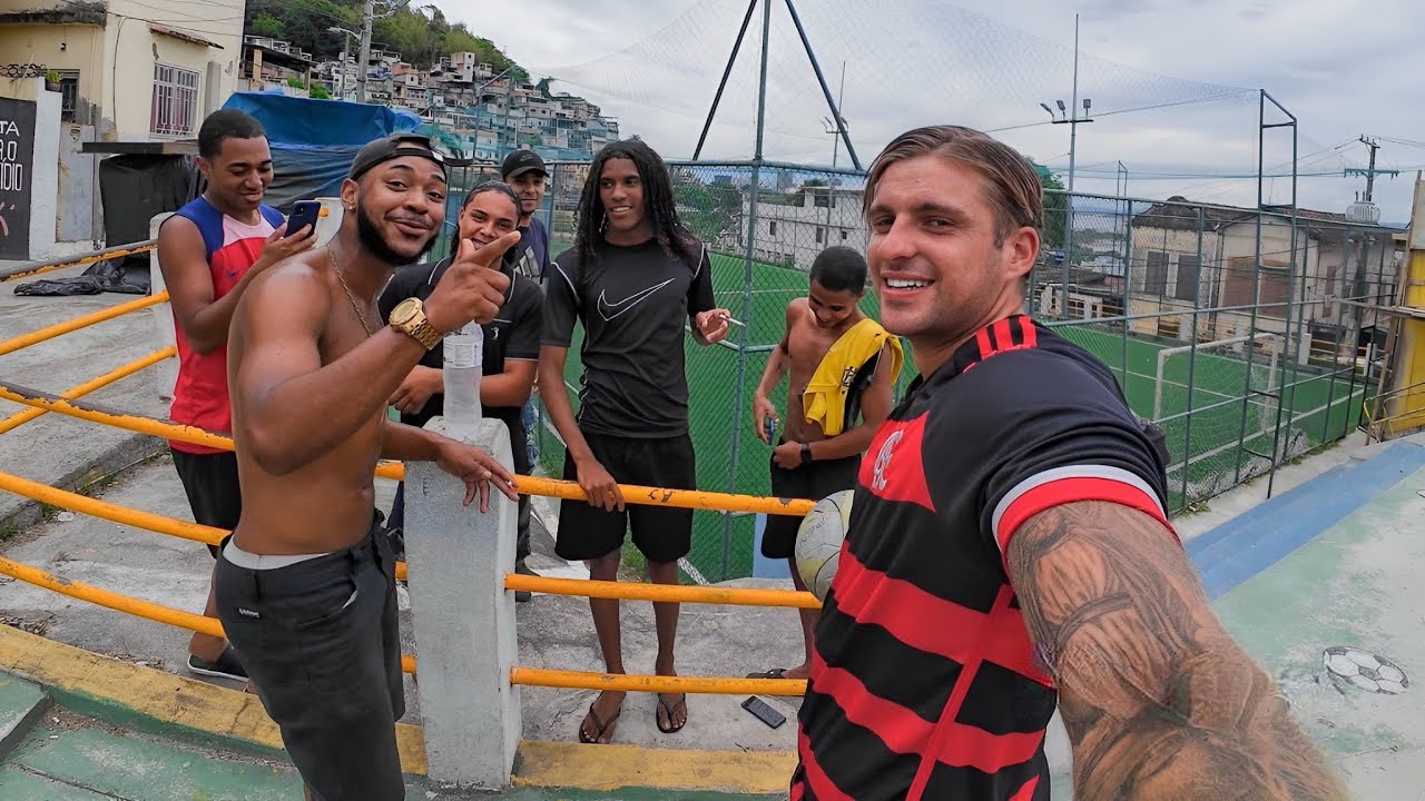 Real-Life FIFA Inside Brazil’s Favela! 🇧🇷