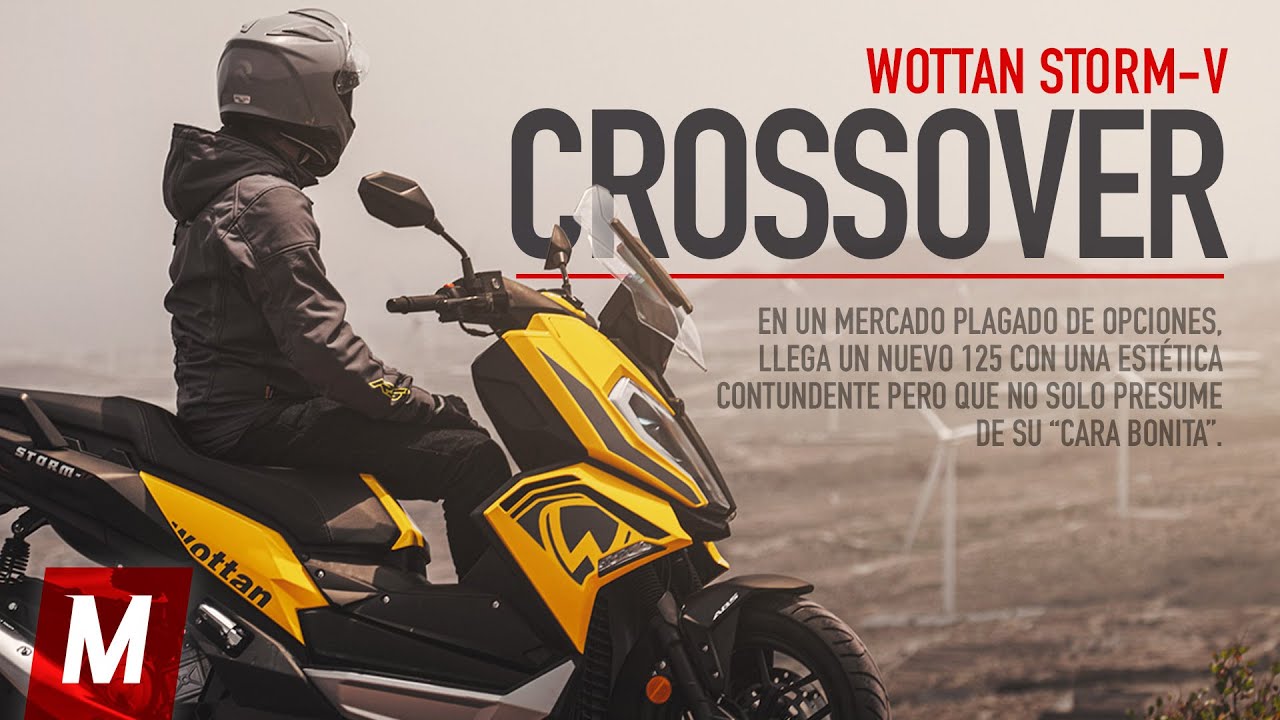 Wottan STORM-V 125 2023 | Prueba y opinión del scooter Crossover