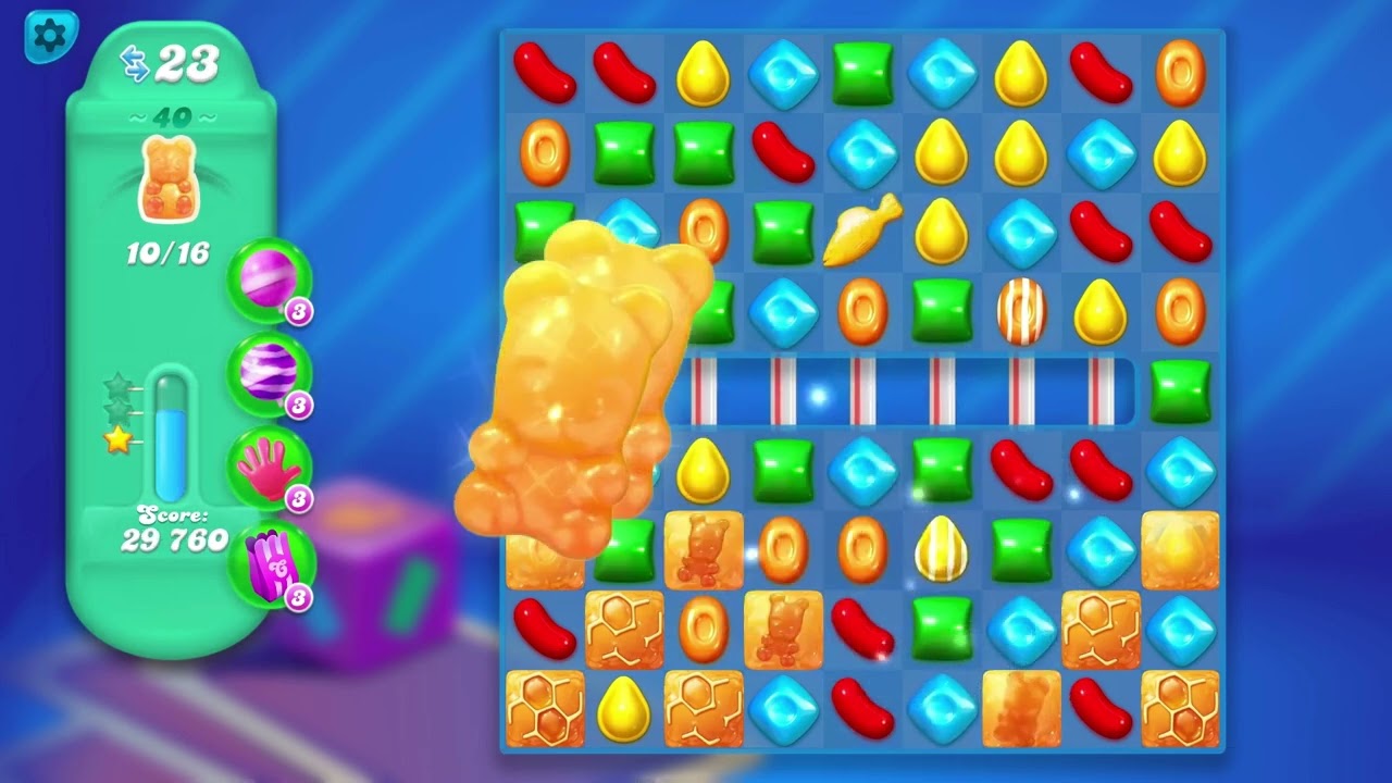 Candy Crush Soda - Level 40 | Candy Crush Soda Saga | iOS Gameplay