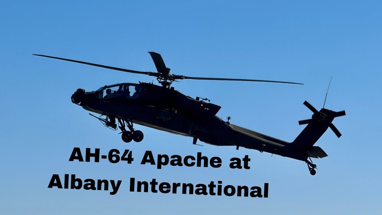 AH-64 Apache - Gulfstream - JetBlue For Good - Albany International Airport Compilation 