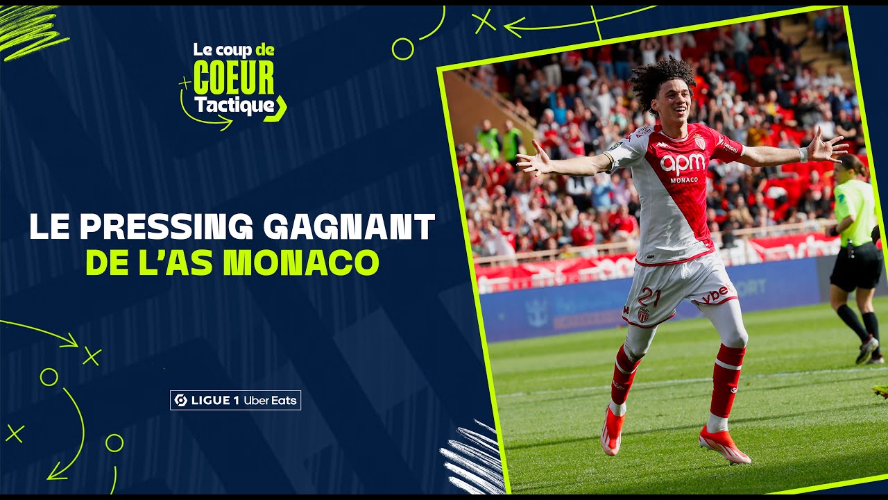 Les secrets du succ&egrave;s de l'AS Monaco (ASM/SRFC) | Le 𝐂𝐨𝐮𝐩 𝐝𝐞 𝐂𝐨𝐞𝐮𝐫 𝐓𝐚𝐜𝐭𝐢𝐪𝐮𝐞 de la J28