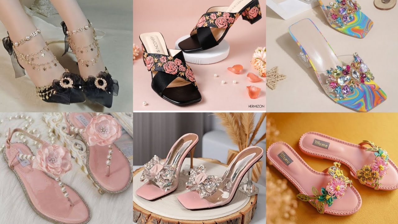Most beautiful footwear design for ladies footwear collection for girls latest design 