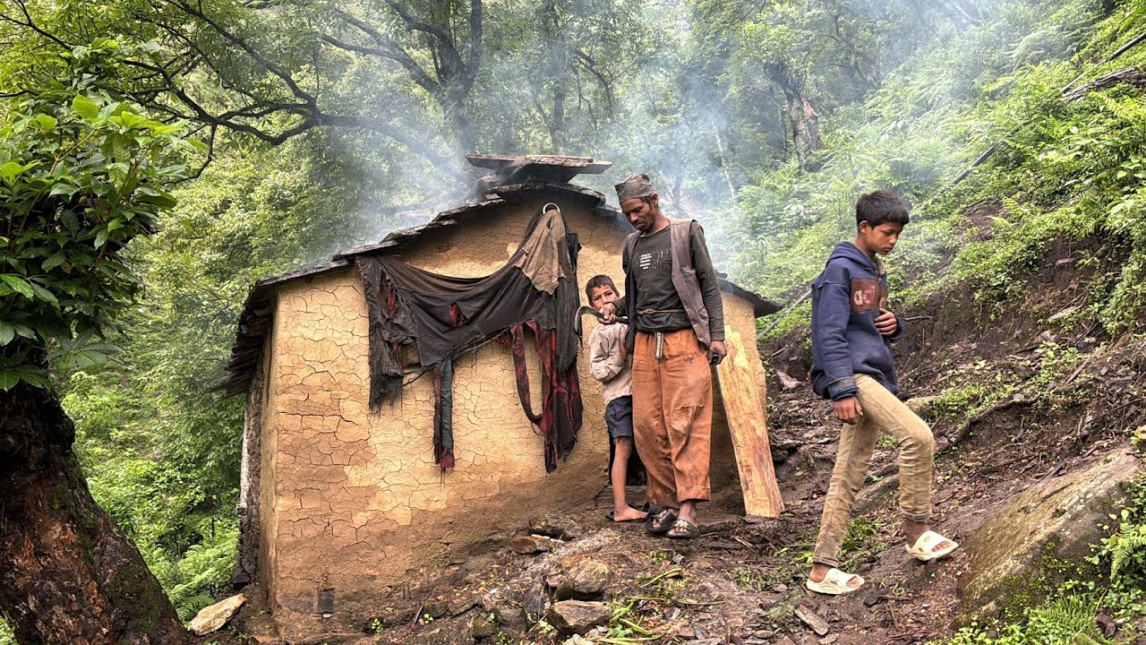 Simple the best Nepali mountain village || most relaxing and peaceful Nepali mountain village 