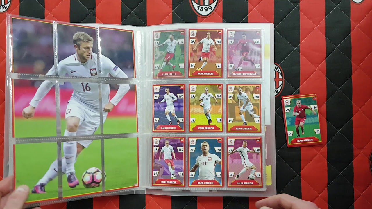 UZUPEŁNIANIE ALBUMU Z POLAKAMI CZ.3 + NOWA KOLEKCJA OD PANINI FIFA 365 2018 METALIZED!!!