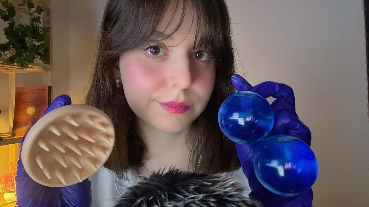 ASMR | Massagista capilar mexendo no seu cabelo